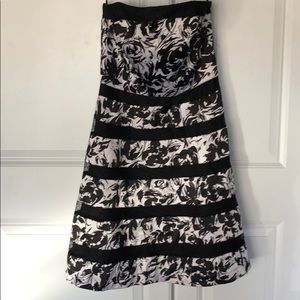 White House Black Market strapless dress